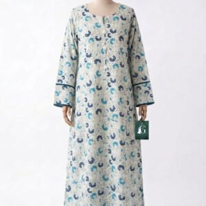 Ocean Bloom – Premium Lawn 2-Piece Printed Frok
